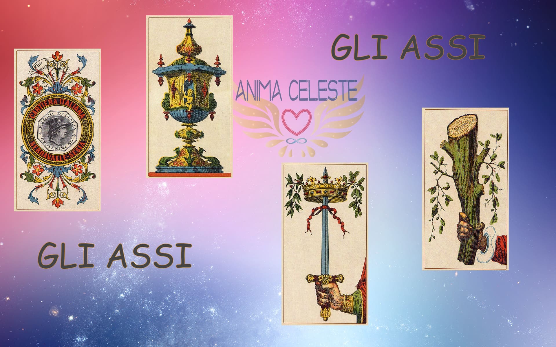 gli assi tarocchi arcani minori - www.animaceleste.it